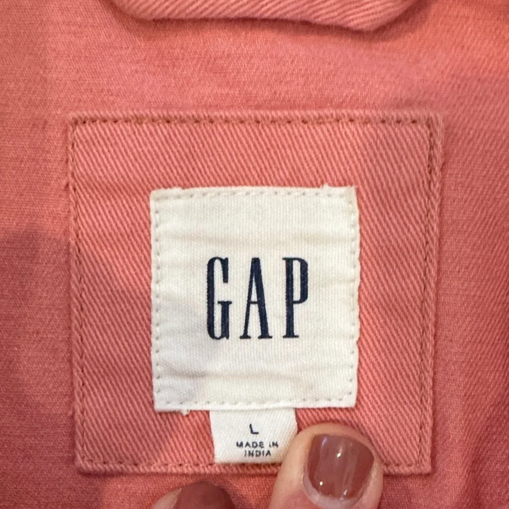 GAP Women's Pink Utility Jacket - Picture 2 of 13
